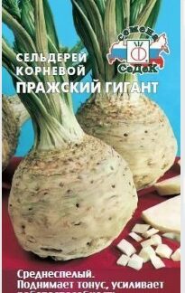 Сельдерей Пражский гигант (корневой)