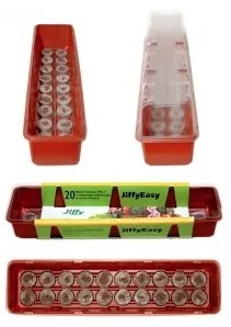 Таблетка торф МИНИ ТЕПЛИЦА 20яч Джиффи Д=44мм