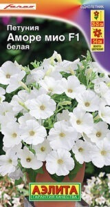 Петуния Аморе Мио F1 белая