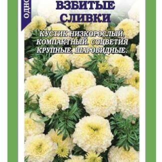 Бархатцы Взбитые Сливки