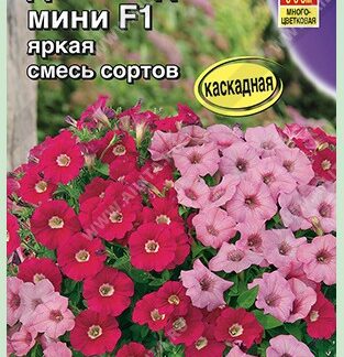 Петуния Джоконда мини F1 яркая смесь