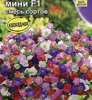 Петуния Джоконда мини F1 смесь сортов