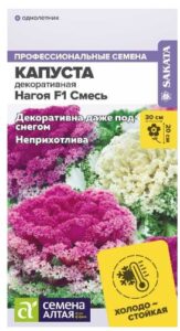 КАПУСТА НАГОЙЯ F1 СМЕСЬ ДЕКОРАТИВНАЯ
