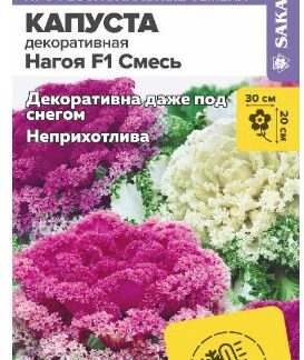 КАПУСТА НАГОЙЯ F1 СМЕСЬ ДЕКОРАТИВНАЯ