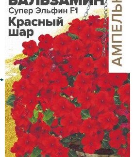 БАЛЬЗАМИН СУПЕР ЭЛЬФИН F1 КРАСНЫЙ ШАР