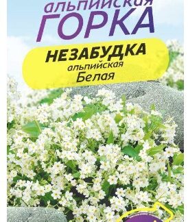 НЕЗАБУДКА БЕЛАЯ АЛЬПИЙСКАЯ