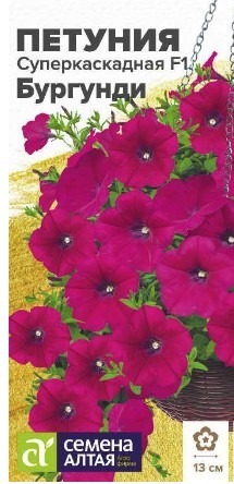 ПЕТУНИЯ СУПЕРКАСКАДНАЯ F1 БУРГУНДИ