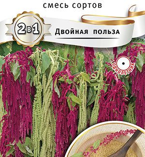 Амарант Гребешки, смесь сортов