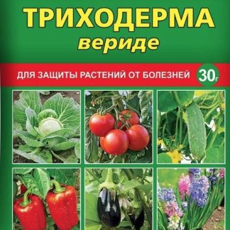 Фунгицид био ТРИХОДЕРМА Вериде 30 гр