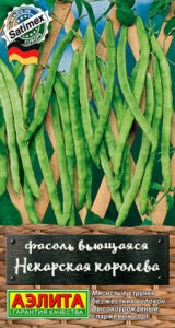Фасоль вьющаяся Некарская королева