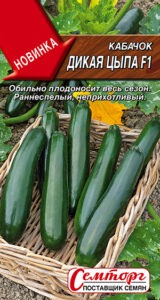 Кабачок цуккини Дикая цыпа F1