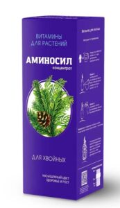 Витамины Аминосил для хвойных в форме концентрата