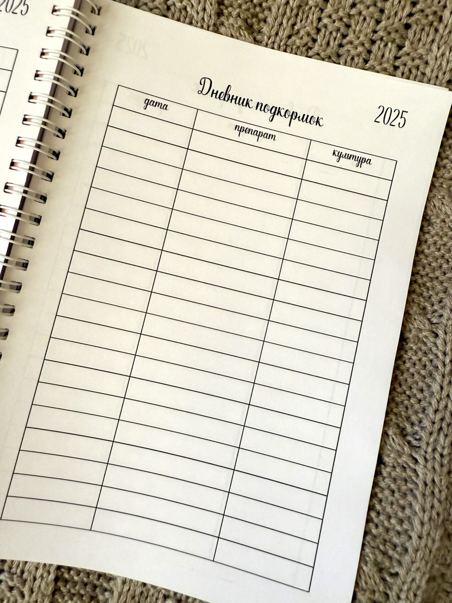 Авторский садовый дневник от Синицыной 2026 — изображение 2