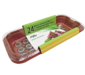 Таблетка торф МИНИ ТЕПЛИЦА 24яч Джиффи Д=24мм