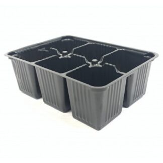 Рассадная кассета квадратная 6 ячеек