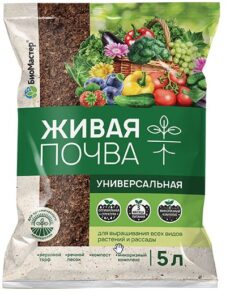 Живая почва, универсальная, 5л БиоМастер