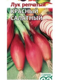 Лук репчатый Красный салатный