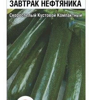 Кабачок Завтрак нефтяника 5шт (Сиб Сад)