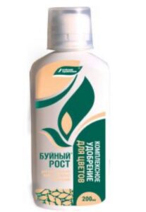 ЖКУ «Буйный рост» для цветов 0,2л