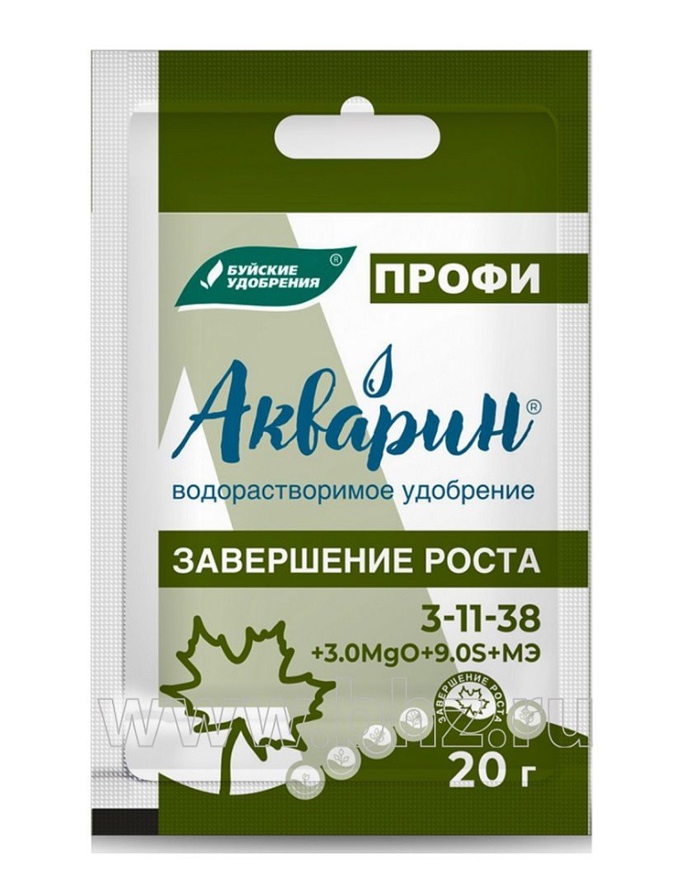 Акварин Профи завершение роста