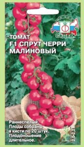 Томат Спрут черри малиновый F1