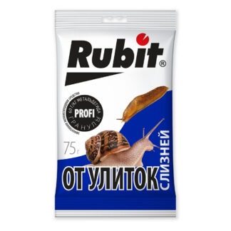 Rubit  от слизней и улиток 75 г