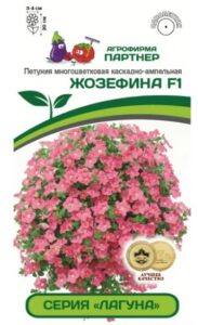 Петуния серия "Лагуна" ЖОЗЕФИНА F1 / многоцветковая каскадно-ампельная