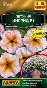 Петуния Ингрид F1 многоцветковая