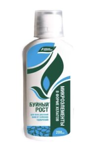 Удобрение Буйный рост, комплекс микроэлементов, 200 мл
